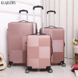 KLQDZMS cheap20"24"28inch  rolling luggage spinner men women business travel suitcase on wheels