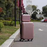22‘’24/28 inch travel suitcase on spinner wheels rolling luggage set 20'' carry on cabin trolley luggage bag Women luggage set