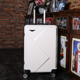 20''24/28 inch Rolling luggage travel suitcase on wheels 20'' carry on cabin trolley luggage bag ABS+PC suitcase fashion set